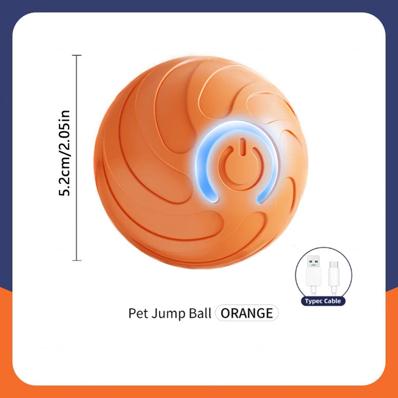 Electronic Interactive Pet Toy - Moving Ball USB