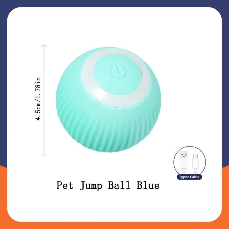Electronic Interactive Pet Toy - Moving Ball USB