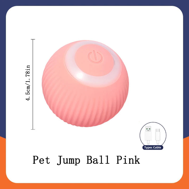 Electronic Interactive Pet Toy - Moving Ball USB