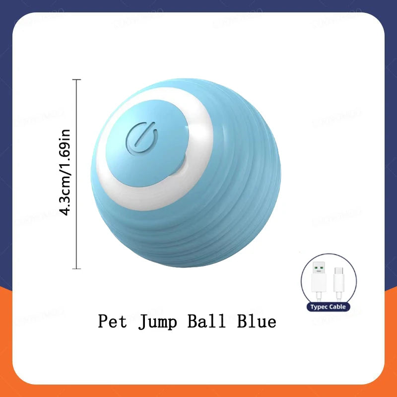 Electronic Interactive Pet Toy - Moving Ball USB