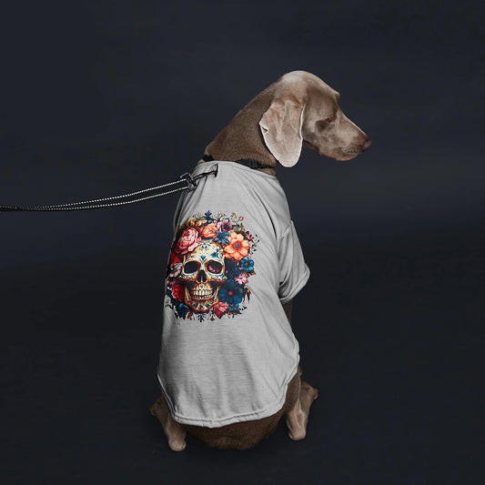 Skull Rose Short-Sleeve T-Shirt