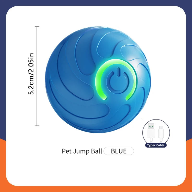 Electronic Interactive Pet Toy - Moving Ball USB
