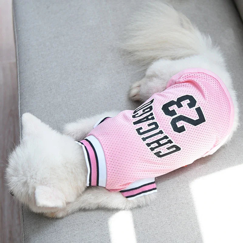Sport Dog Jersey Basketball