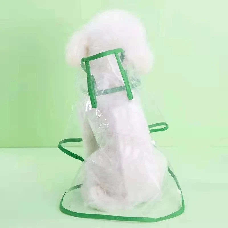 Dog Transparent Rainwear