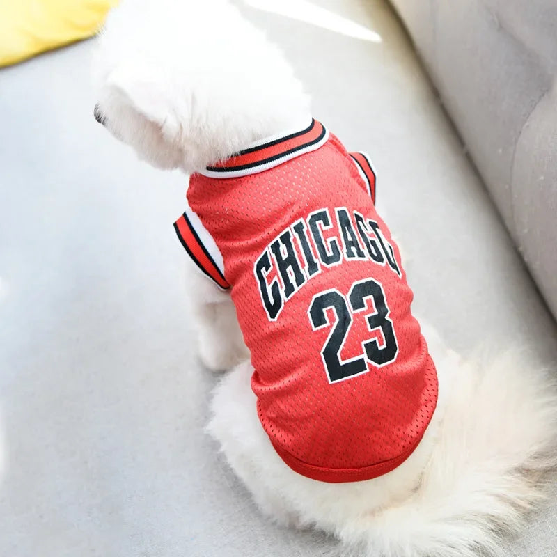 Sport Dog Jersey Basketball