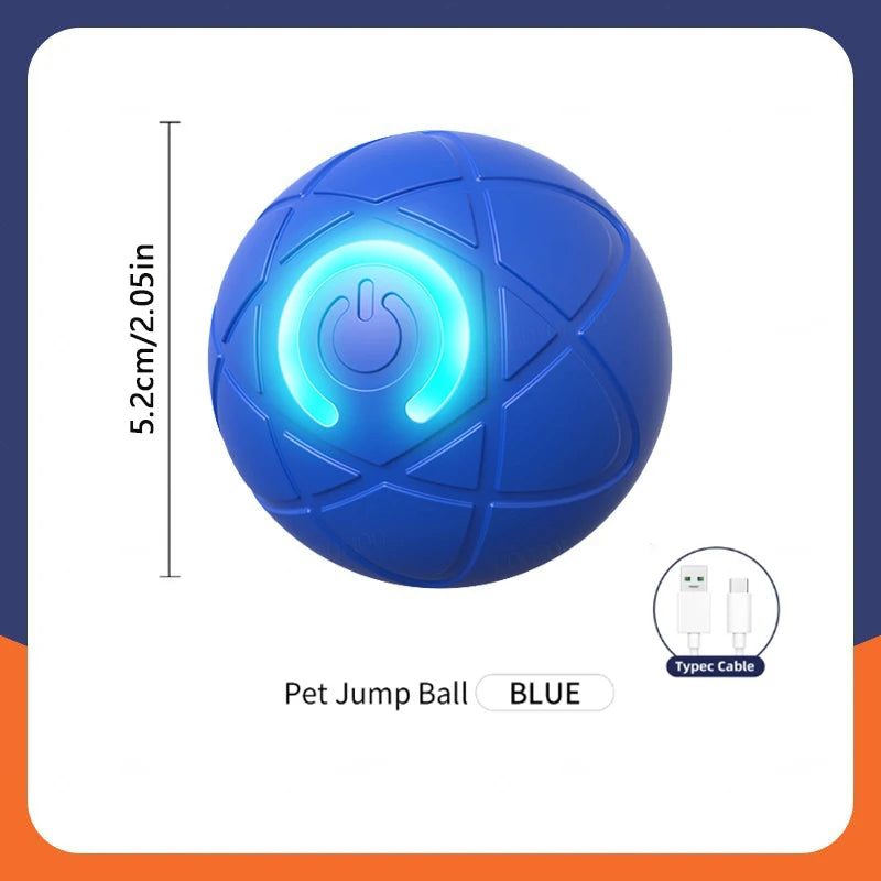 Electronic Interactive Pet Toy - Moving Ball USB