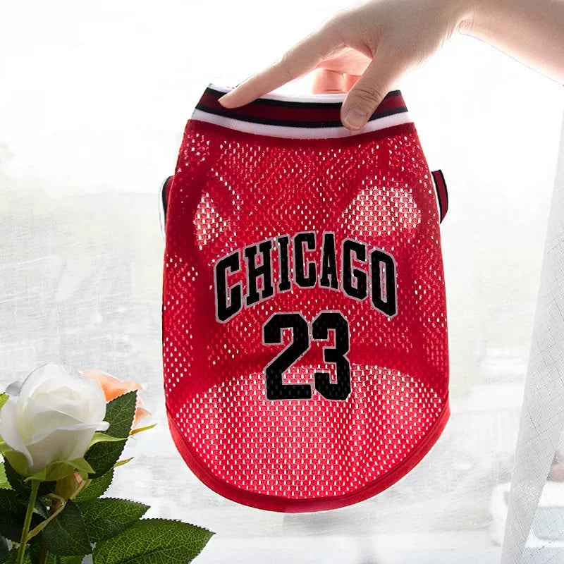 Sport Dog Jersey Basketball