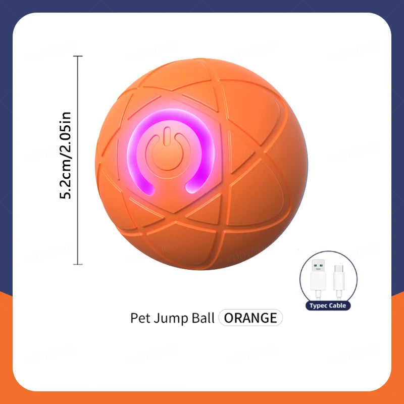Electronic Interactive Pet Toy - Moving Ball USB