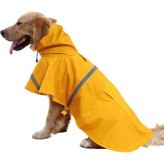 Pet Hooded Raincoat