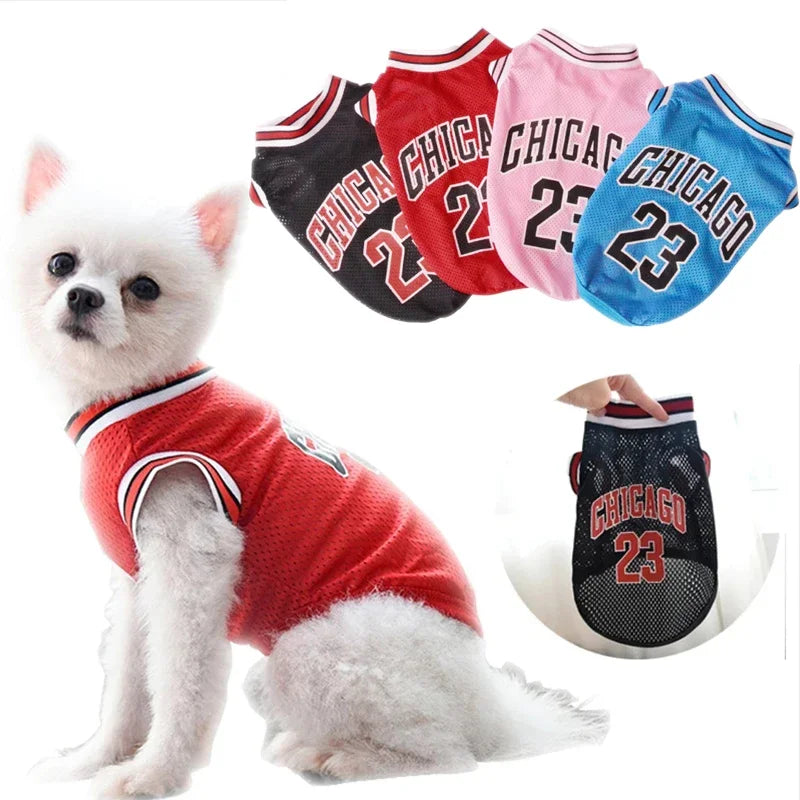Sport Dog Jersey Basketball