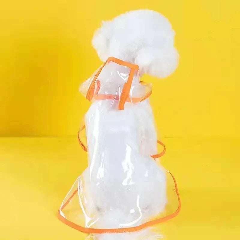 Dog Transparent Rainwear
