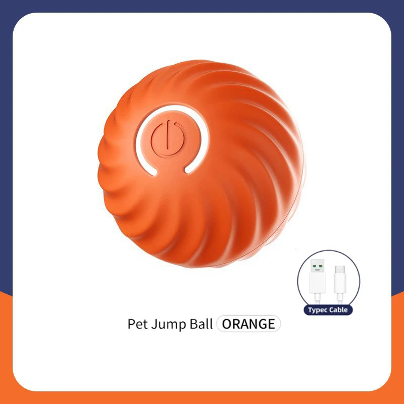 Electronic Interactive Pet Toy - Moving Ball USB