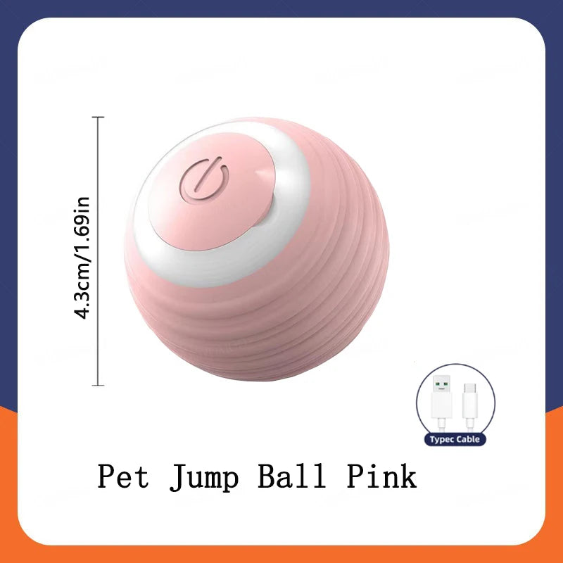 Electronic Interactive Pet Toy - Moving Ball USB